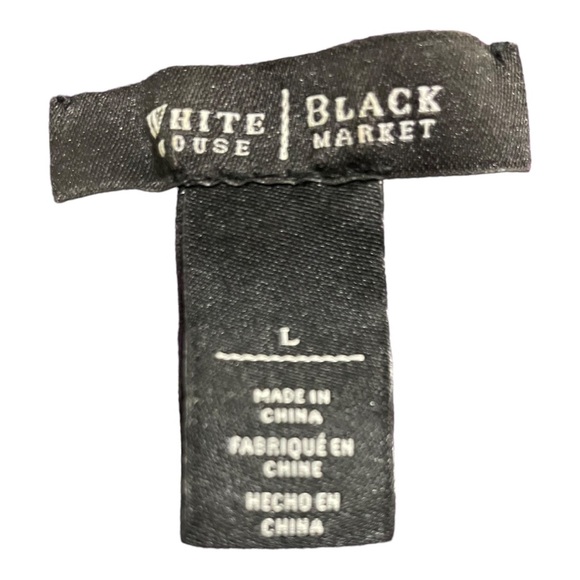 White House black market womens wool sweater. Large purple round neckline - Picture 10 of 11